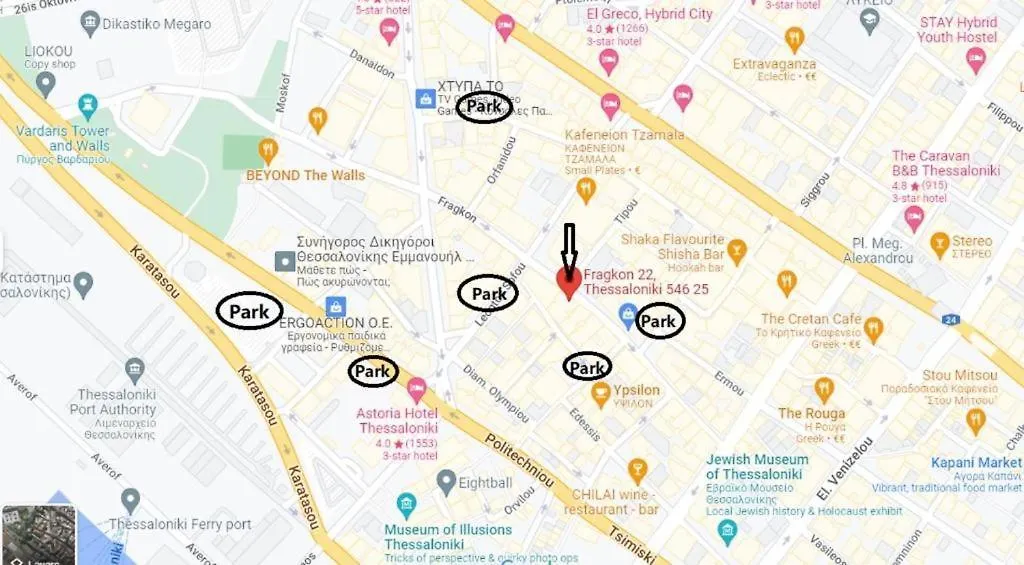 Thessaloniki_City_Center Διαμέρισμα 0*, Θεσσαλονίκη Ελλάδα